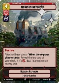 Noxious Refinery (Hyperspace Foil) - Homeworlds - Star Wars: Unlimited card