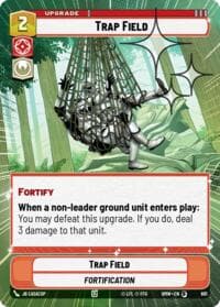 Trap Field (Hyperspace Foil) - Homeworlds - Star Wars: Unlimited card