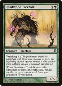 Deadwood Treefolk - Commander 2013 - Magic: The Gathering card