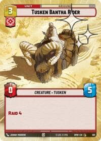Tusken Bantha Rider (Hyperspace Foil) - Homeworlds - Star Wars: Unlimited card