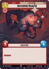 Dathomiri Rancor (Hyperspace Foil) - Homeworlds - Star Wars: Unlimited card