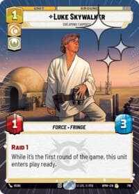 Luke Skywalker - Dreaming Farmboy (Hyperspace Foil) - Homeworlds - Star Wars: Unlimited card