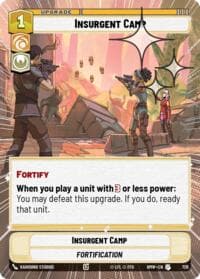 Insurgent Camp (Hyperspace Foil) - Homeworlds - Star Wars: Unlimited card