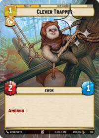 Clever Trapper (Hyperspace Foil) - Homeworlds - Star Wars: Unlimited card