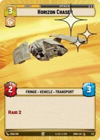 Horizon Chaser (Hyperspace Foil) - Homeworlds - Star Wars: Unlimited card