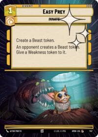 Easy Prey (Hyperspace Foil) - Homeworlds - Star Wars: Unlimited card