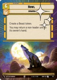 Howl (Hyperspace Foil) - Homeworlds - Star Wars: Unlimited card