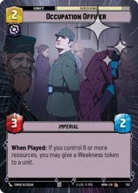 Occupation Officer (Hyperspace Foil) - Homeworlds - Star Wars: Unlimited card