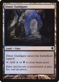 Dimir Guildgate - Commander 2013 - Magic: The Gathering card