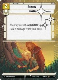 Renew (Hyperspace Foil) - Homeworlds - Star Wars: Unlimited card