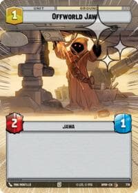 Offworld Jawa (Hyperspace Foil) - Homeworlds - Star Wars: Unlimited card