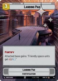 Landing Pad (Hyperspace Foil) - Homeworlds - Star Wars: Unlimited card