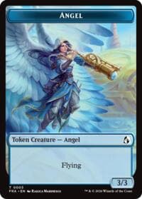 Angel (0003) // Beast Double-Sided Token - Reality Fracture - Magic: The Gathering card