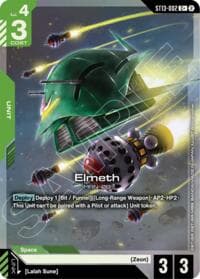 Elmeth (C+) - Starter Deck 13: Silent Barrage - Gundam Card Game card