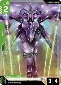 Bertigo (C+) - Starter Deck 13: Silent Barrage - Gundam Card Game card