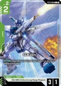 GX-Bit (C+) - Starter Deck 13: Silent Barrage - Gundam Card Game card