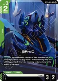 GFreD (C+) - Starter Deck 13: Silent Barrage - Gundam Card Game card