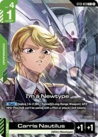 I'm a Newtype (C+) - Starter Deck 13: Silent Barrage - Gundam Card Game card