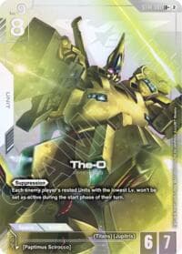 The-O (LR+) - Starter Deck 14: Heavy Dominion - Gundam Card Game card