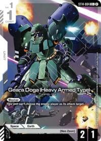 Geara Doga (Heavy Armed Type) (C+) - Starter Deck 14: Heavy Dominion - Gundam Card Game card