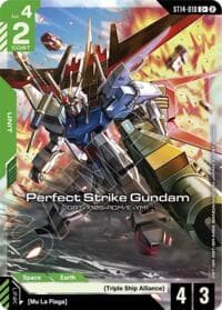 Perfect Strike Gundam (C+) - Starter Deck 14: Heavy Dominion - Gundam Card Game card