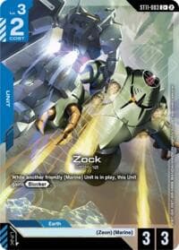 Zock (C+) - Starter Deck 11: Aquatic Assault - Gundam Card Game card