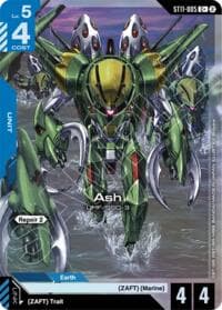 Ash (C+) - Starter Deck 11: Aquatic Assault - Gundam Card Game card