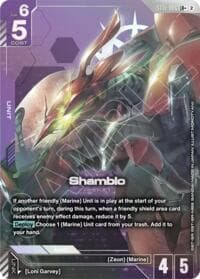 Shamblo (LR+) - Starter Deck 11: Aquatic Assault - Gundam Card Game card