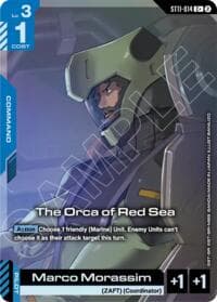 The Orca of Red Sea (C+) - Starter Deck 11: Aquatic Assault - Gundam Card Game card
