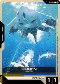 GOOhN (T-028) Token - Starter Deck 11: Aquatic Assault - Gundam Card Game card