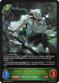 Krulle, Heir to Unkilling - BP20: Omens and Heirs - Shadowverse: Evolve card