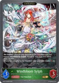 Windbloom Sylph (Evolved) - BP20: Omens and Heirs - Shadowverse: Evolve card