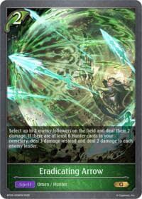 Eradicating Arrow - BP20: Omens and Heirs - Shadowverse: Evolve card