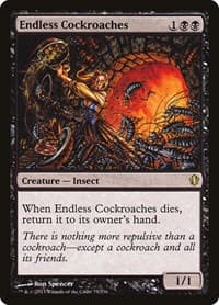 Endless Cockroaches - Commander 2013 - Magic: The Gathering card