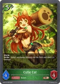 Cutie Cat - BP20: Omens and Heirs - Shadowverse: Evolve card