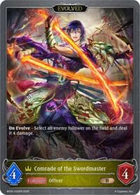 Comrade of the Swordmaster (Evolved) - BP20: Omens and Heirs - Shadowverse: Evolve card