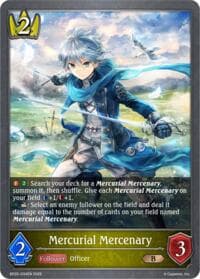 Mercurial Mercenary - BP20: Omens and Heirs - Shadowverse: Evolve card