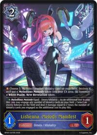 Lishenna, Melody Manifest - BP20: Omens and Heirs - Shadowverse: Evolve card