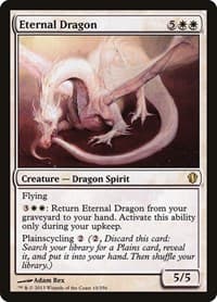 Eternal Dragon - Commander 2013 - Magic: The Gathering card