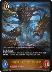 Dagon, Lord of the Seas - BP20: Omens and Heirs - Shadowverse: Evolve card