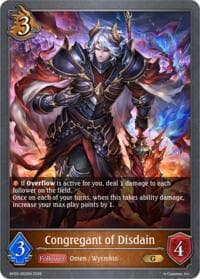 Congregant of Disdain - BP20: Omens and Heirs - Shadowverse: Evolve card