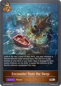 Encounter from the Deep - BP20: Omens and Heirs - Shadowverse: Evolve card