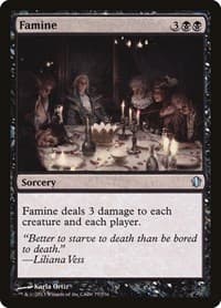 Famine - Commander 2013 - Magic: The Gathering card
