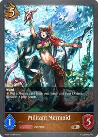 Militant Mermaid - BP20: Omens and Heirs - Shadowverse: Evolve card