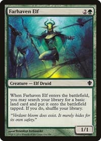 Farhaven Elf - Commander 2013 - Magic: The Gathering card