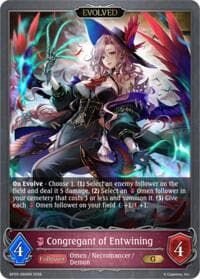 Congregant of Entwining (Evolved) - BP20: Omens and Heirs - Shadowverse: Evolve card