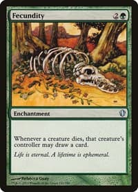 Fecundity - Commander 2013 - Magic: The Gathering card