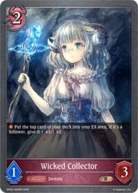 Wicked Collector - BP20: Omens and Heirs - Shadowverse: Evolve card