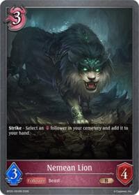 Nemean Lion - BP20: Omens and Heirs - Shadowverse: Evolve card