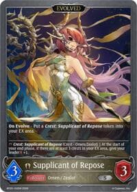 Supplicant of Repose (Evolved) - BP20: Omens and Heirs - Shadowverse: Evolve card
